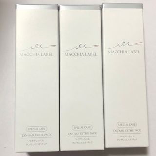 マキアレイベル(Macchia Label)のマキアレイベル　炭酸エステパック　100g パック　マッサージ洗顔　タンサン(洗顔料)