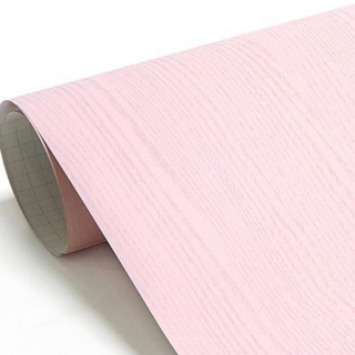 壁紙シール 木目 壁紙 ピンク HPW-22711 50cm×3m はがせる壁紙(その他)