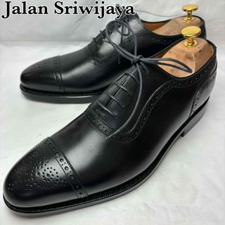 Jalan Sriwijaya - 【極美品】ジャランスリウァヤ 98441 内羽根 セミブローグ