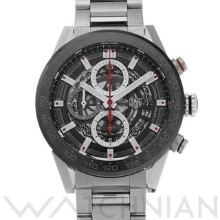 タグホイヤー(TAG Heuer)の中古 タグ ホイヤー TAG HEUER CAR201V.BA0714 ブラック メンズ 腕時計(腕時計(アナログ))