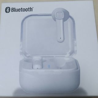 Bluetooth　イヤホン　白(ヘッドフォン/イヤフォン)