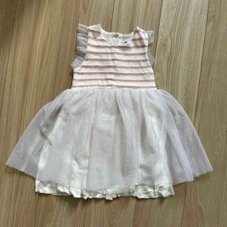 プチバトー(PETIT BATEAU)のプチバトー　ワンピース　美品(ワンピース)