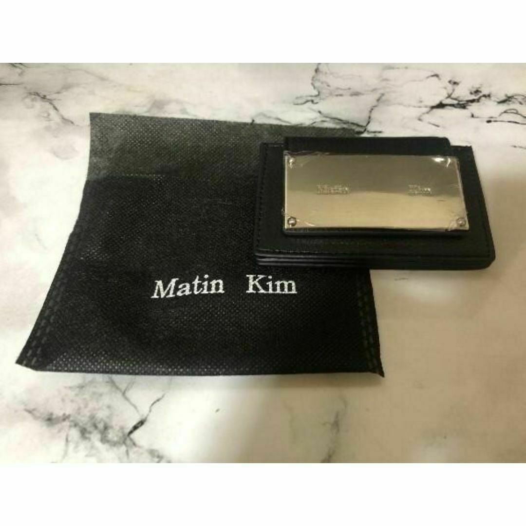 Martin(マーティン)のMatin Kim マーティンキム カードケース 名刺入れ 折り畳み財布 箱付き レディースのファッション小物(財布)の商品写真