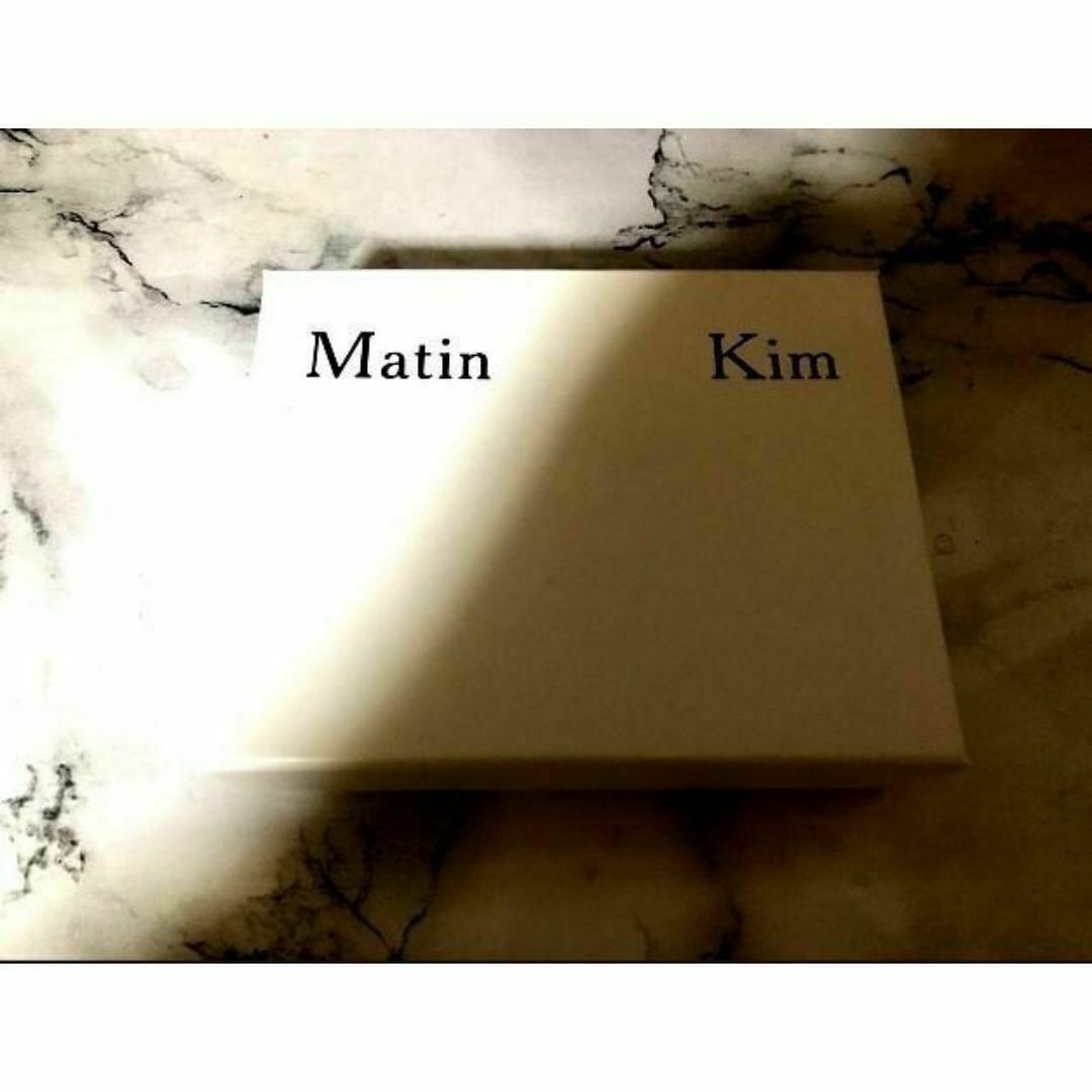 Martin(マーティン)のMatin Kim マーティンキム カードケース 名刺入れ 折り畳み財布 箱付き レディースのファッション小物(財布)の商品写真