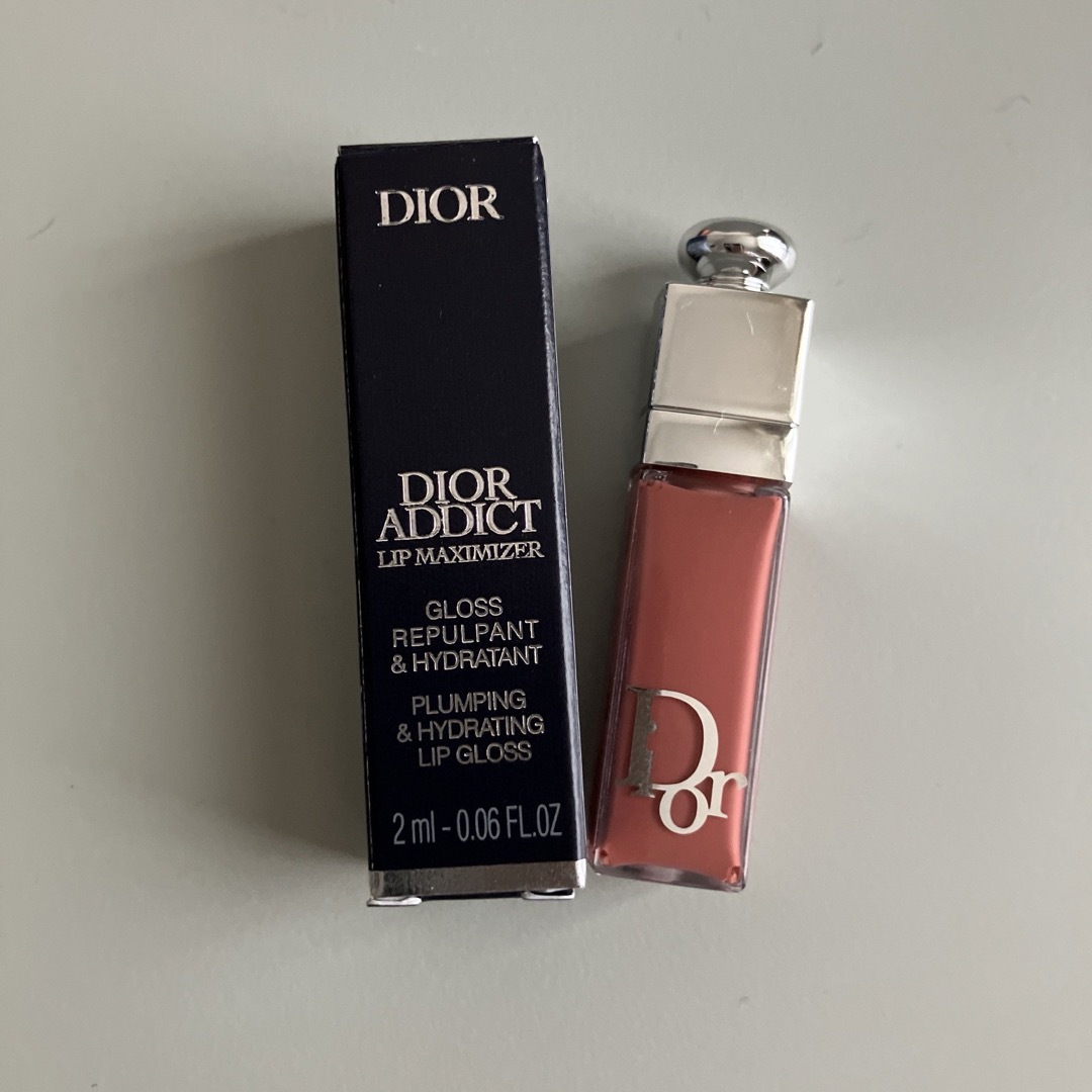 Dior(ディオール)のディオール　アディクトリップマキシマイザー　038 ローズヌード　ミニサイズ コスメ/美容のベースメイク/化粧品(リップグロス)の商品写真