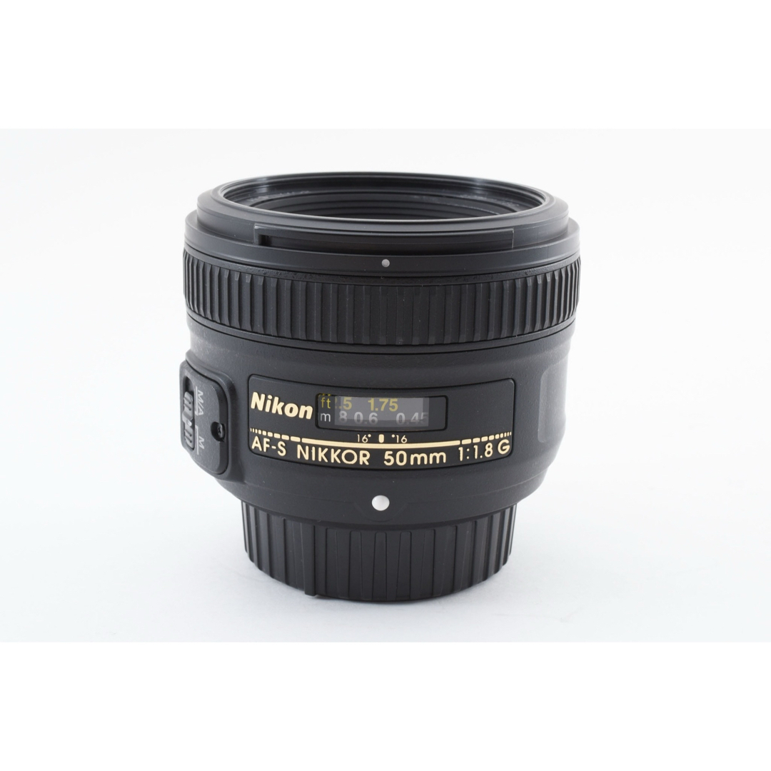 Nikon(ニコン)の☆美品【NIKON】AF-S NIKKOR 50mm F1.8 G ニコン スマホ/家電/カメラのカメラ(レンズ(単焦点))の商品写真