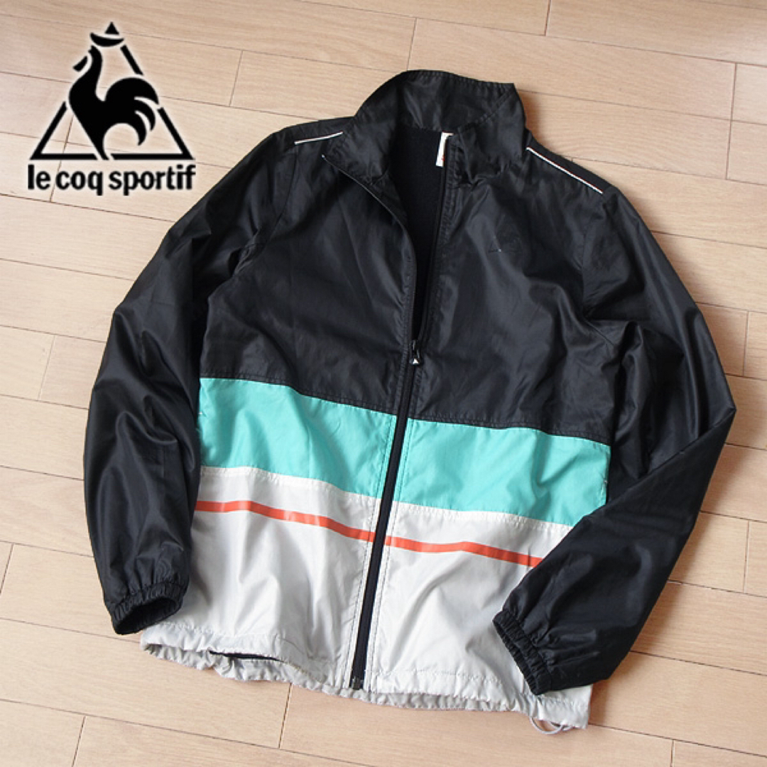 le coq sportif(ルコックスポルティフ)の美品 ルコックスポルティフ レディース ウインドブレーカージャケット レディースのトップス(その他)の商品写真