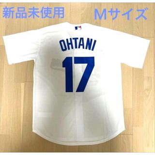 ドジャース 大谷翔平 レプリカユニフォーム Mサイズ 白【タグ付き・新品未使用】(ウェア)