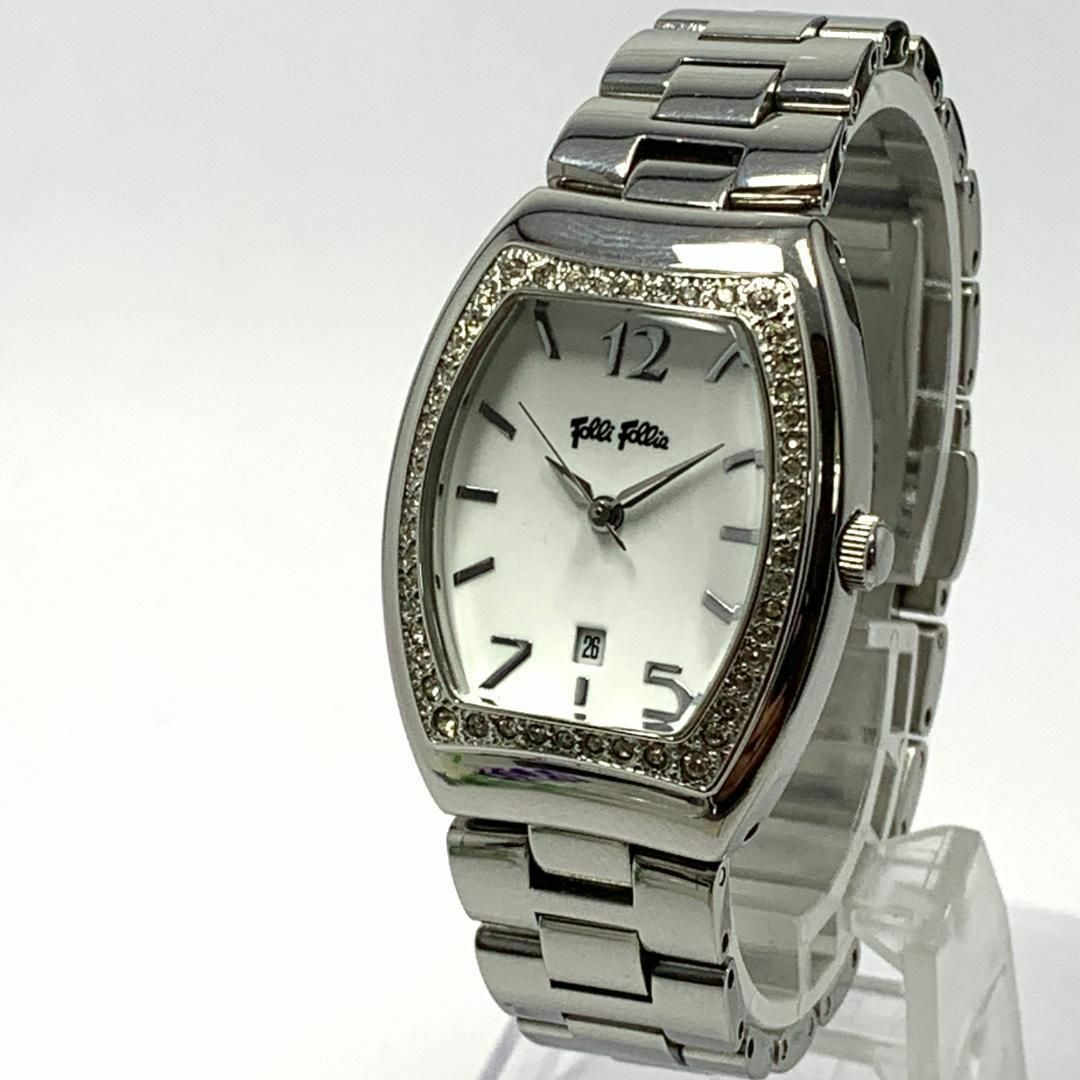 Folli Follie(フォリフォリ)の135 稼働品 Folli Follie レディース 腕時計 デイト 人気 レディースのファッション小物(腕時計)の商品写真