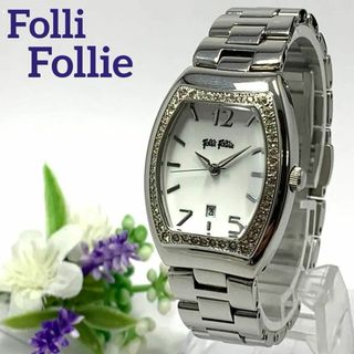 フォリフォリ(Folli Follie)の135 稼働品 Folli Follie レディース 腕時計 デイト 人気(腕時計)