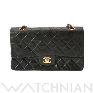 シャネル(CHANEL)の中古 シャネル CHANEL A01112 4番台 レディース ショルダーバッグ マトラッセ ブラック /ゴールド金具 ラムスキン(ショルダーバッグ)