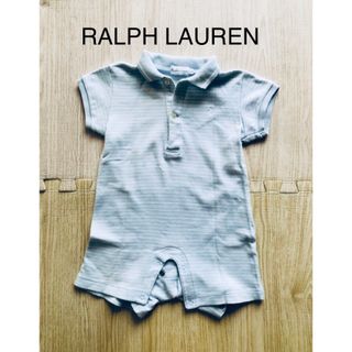 ラルフローレン(Ralph Lauren)のラルフローレン　ベビー　半袖　カバーオール　ロンパース　70cm(カバーオール)