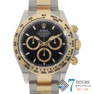 ロレックス(ROLEX)の【120853】ROLEX ロレックス  126503 コスモグラフデイトナ ブラックダイヤル ランダム番 YG/SS 自動巻き ギャランティーカード 純正ボックス 腕時計 時計 WATCH メンズ 男性 男 紳士 【未使用品】【中古】(腕時計(アナログ))