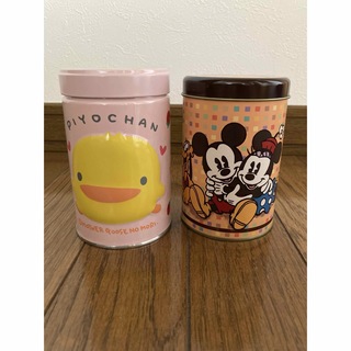 ピヨちゃんとディズニー 空き缶(容器)