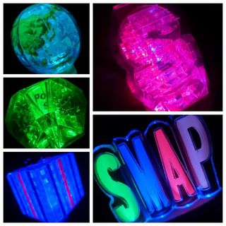 SMAP コンサートツアー【歴代 公式ペンライト おまとめ5点セット】(アイドルグッズ)