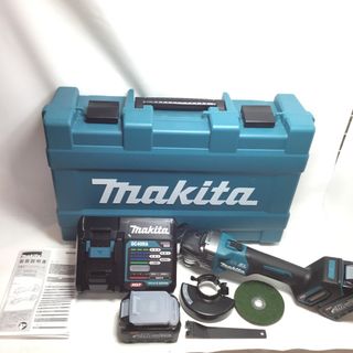 マキタ(Makita)のΘΘMAKITA マキタ ディスクグラインダー 40v 未使用品(S) 付属品完備 コードレス式 GA001GRDX ブルー(その他)