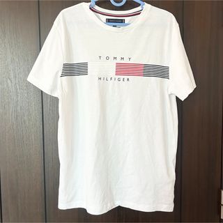 トミーヒルフィガー(TOMMY HILFIGER)のトミーヒルフィガー★チェストストライプグラフィックTシャツ(Tシャツ/カットソー(半袖/袖なし))