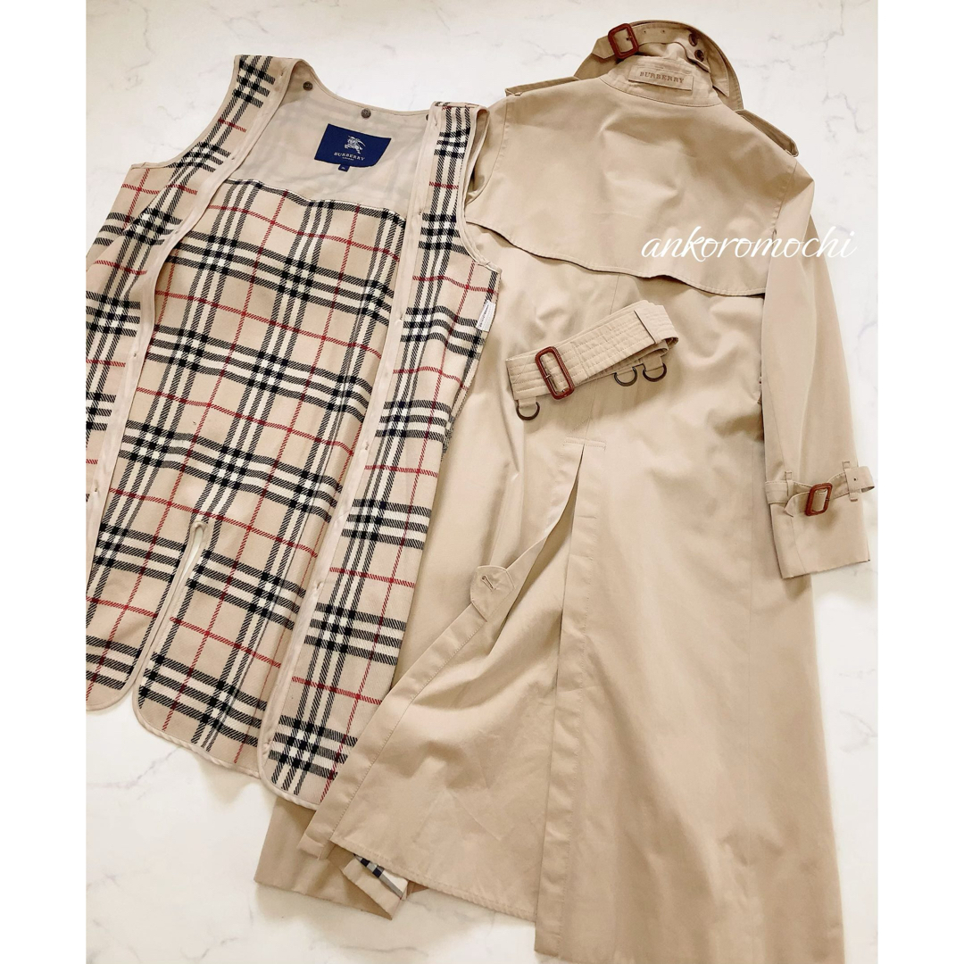 BURBERRY(バーバリー)の高級【美品★ライナー付きトレンチコート】BURBERRY、バーバリーロンドン レディースのジャケット/アウター(トレンチコート)の商品写真