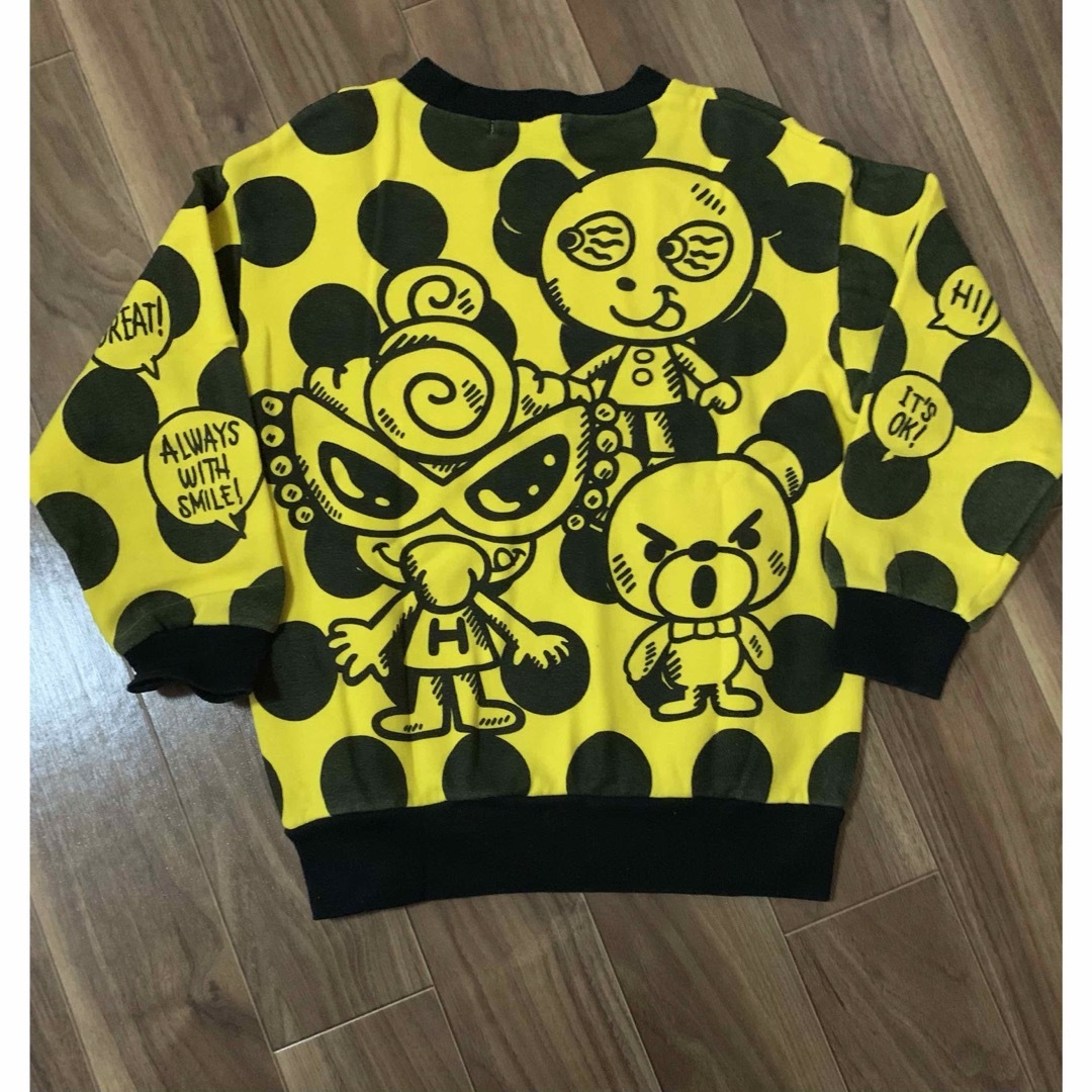 HYSTERIC MINI(ヒステリックミニ)のヒスミニ トレーナー 110 キッズ/ベビー/マタニティのキッズ服女の子用(90cm~)(Tシャツ/カットソー)の商品写真