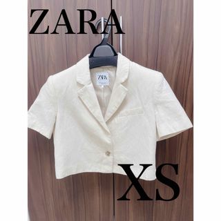 ザラ(ZARA)の新品未使用　ZARA クロップドジャケット(テーラードジャケット)