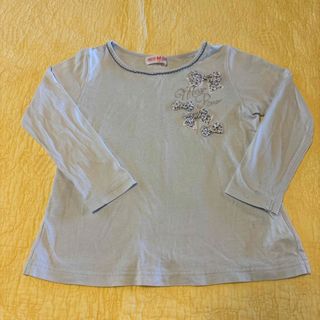 メゾピアノ(mezzo piano)のmezzo piano メゾピアノ　長袖カットソー　120(Tシャツ/カットソー)