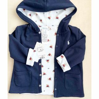 ポロラルフローレン(POLO RALPH LAUREN)のラルフローレン  リバーシブル 羽織り 18M  80 90 85cm ポロベア(カーディガン/ボレロ)