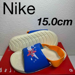 ナイキ(NIKE)のNike ナイキ　カワ　スライドSE TD 15cm キッズサンダル　海　プール(サンダル)