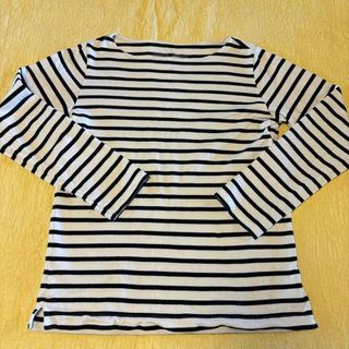 ムジルシリョウヒン(MUJI (無印良品))の無印良品　長袖カットソー　レディース　L(Tシャツ(半袖/袖なし))