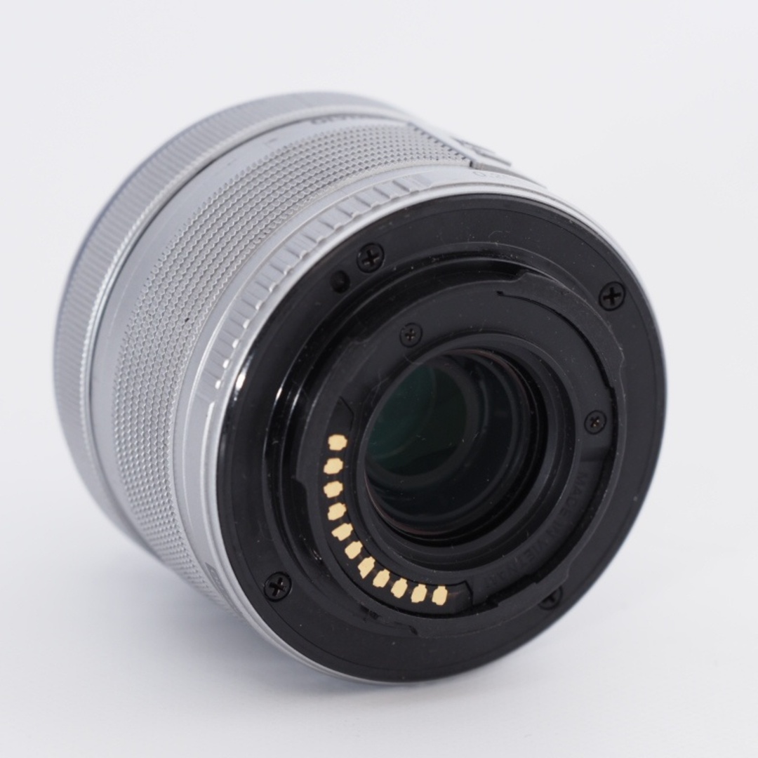 OLYMPUS(オリンパス)のOLYMPUS オリンパス 標準ズームレンズ M.ZUIKO DIGITAL 14-42mm F3.5-5.6 II R シルバー #9624 スマホ/家電/カメラのカメラ(レンズ(ズーム))の商品写真