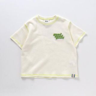 BREEZE - BREEZE カラフルワッフルTシャツ 90cm