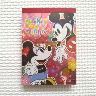 ディズニー(Disney)のDisney　レア　レトロ　ミニメモ　ボリュームメモ(ノート/メモ帳/ふせん)