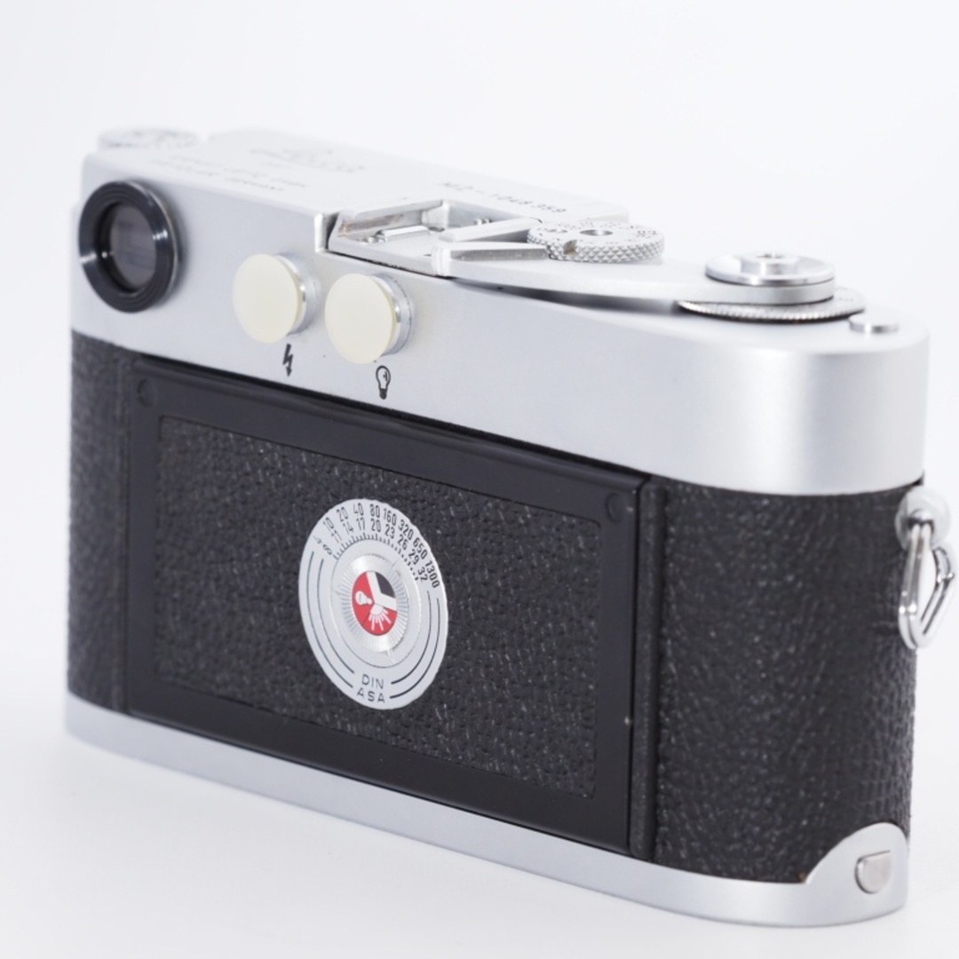 LEICA(ライカ)のLeica ライカ レンジファインダー M2 セルフ付き シルバー ボディ オーバーホール済み #9755 スマホ/家電/カメラのカメラ(フィルムカメラ)の商品写真