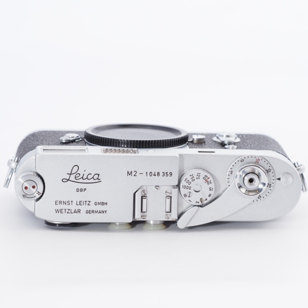 LEICA(ライカ)のLeica ライカ レンジファインダー M2 セルフ付き シルバー ボディ オーバーホール済み #9755 スマホ/家電/カメラのカメラ(フィルムカメラ)の商品写真