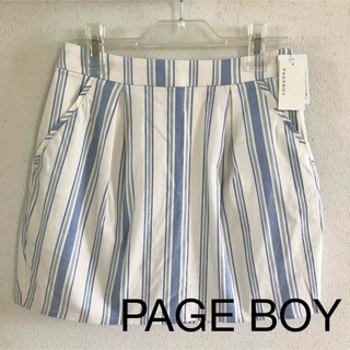 PAGEBOY - PAGEBOY ページボーイ ストライプ スカート 新品 タグ付き