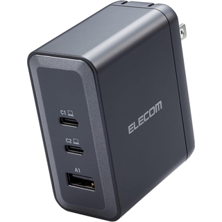 エレコム(ELECOM)のエレコム USB Power Delivery 100W AC充電器(バッテリー/充電器)
