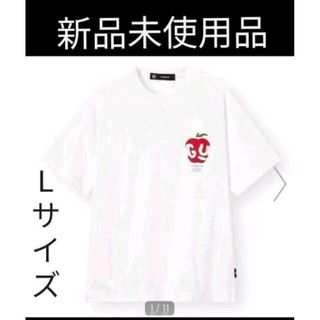 アンダーカバー(UNDERCOVER)の新品未使用品　GU×アンダーカバー ビックグラフィックTシャツ　Lサイズ　白(Tシャツ/カットソー(半袖/袖なし))