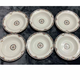 ウェッジウッド(WEDGWOOD)のウェッジウッド　オズボーン　スープ皿　20.5㎝　6枚(食器)