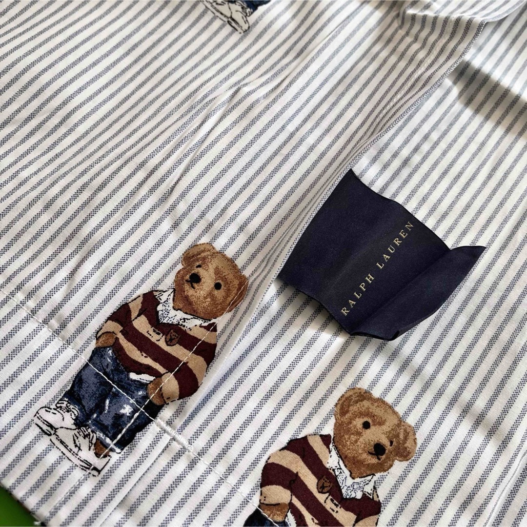 Ralph Lauren - 新品 ラルフローレン ラグビーシャツボーイベア Ralph Lauren - 新品 ラルフローレン ラグビーシャツボーイベア