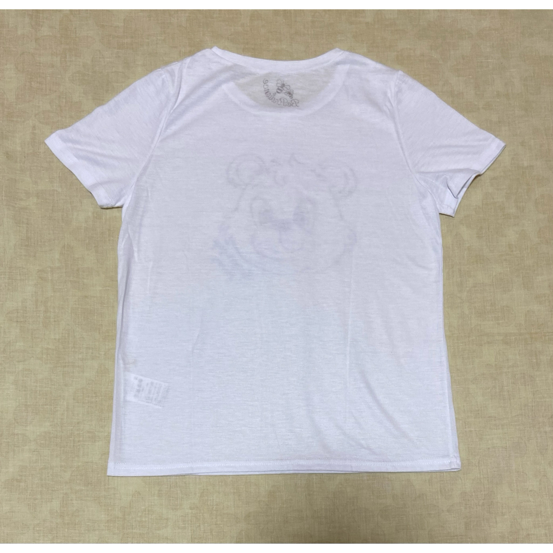 BE RADIANCE(ビーラディエンス)の【新品】BE RADIANCE  Tシャツ　クマ　白 レディースのトップス(Tシャツ(半袖/袖なし))の商品写真