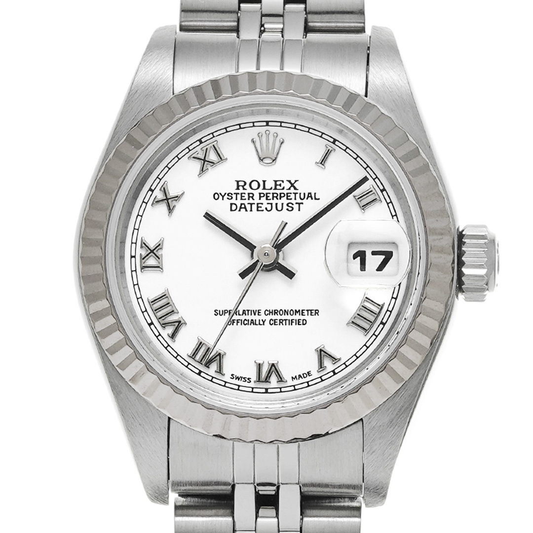 ROLEX(ロレックス)の中古 ロレックス ROLEX 79174 F番(2004年頃製造) ホワイト レディース 腕時計 レディースのファッション小物(腕時計)の商品写真