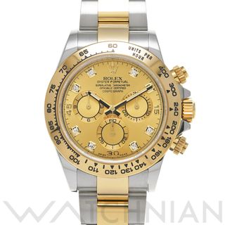 ロレックス(ROLEX)の中古 ロレックス ROLEX 116503G ランダムシリアル シャンパン /ダイヤモンド メンズ 腕時計(腕時計(アナログ))