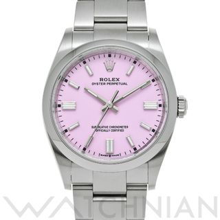 ROLEX - 中古 ロレックス ROLEX 126000 ランダムシリアル キャンディピンク メンズ 腕時計