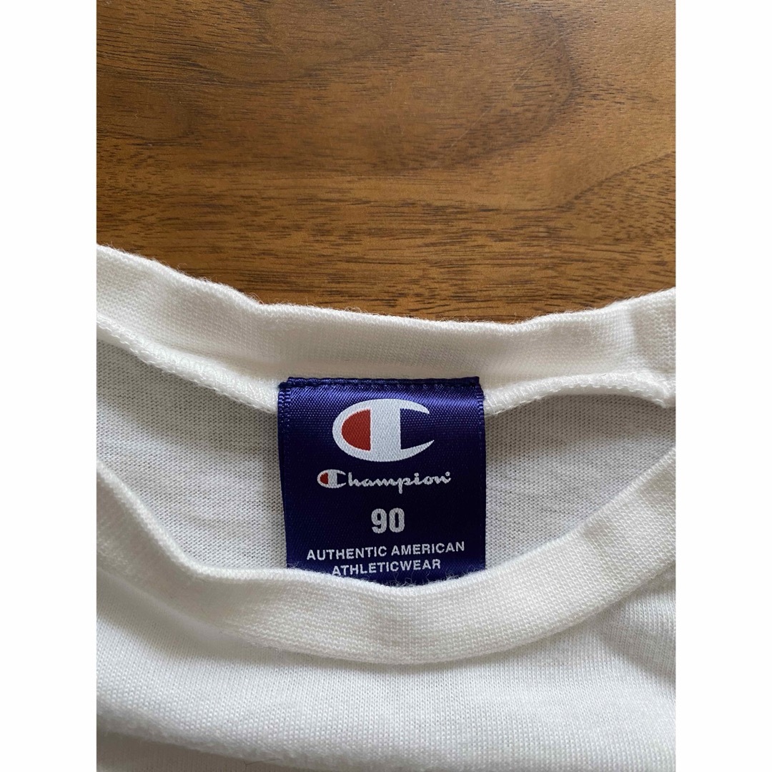 Champion(チャンピオン)のTシャツ　champion サイズ90 キッズ/ベビー/マタニティのキッズ服男の子用(90cm~)(Tシャツ/カットソー)の商品写真