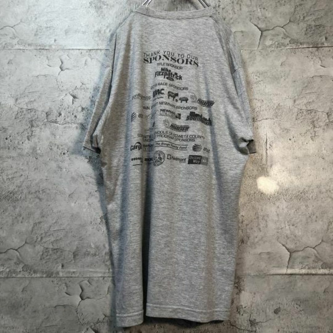 THE SQUARE ボックス 太陽 雰囲気 ビックサイズ Tシャツ メンズのトップス(Tシャツ/カットソー(半袖/袖なし))の商品写真