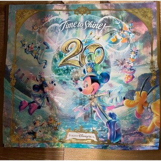 ディズニー(Disney)の新品未使用 東京ディズニーシー 20周年 タイムトゥシャイン ショッピングバッグ(その他)
