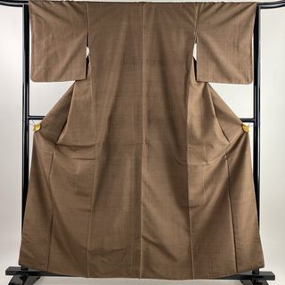 紬 身丈160cm 裄丈64.5cm 正絹 秀品 【中古】(着物)