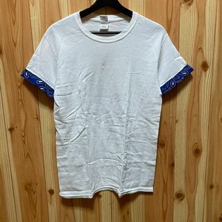 ギルタン(GILDAN)のGILDAN ギルダン　メンズ　カットソー　Tシャツ　リブ　ペイズリー柄(Tシャツ/カットソー(半袖/袖なし))