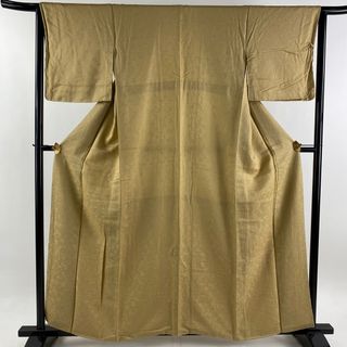 色無地 身丈160cm 裄丈64.5cm 正絹 名品 【中古】(着物)