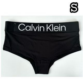 カルバンクライン(Calvin Klein)の大きめロゴ Calvin Klein ショーツ Sサイズ ブラック 【1枚 】(その他)