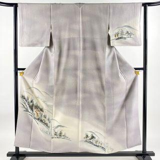 付下げ 身丈155cm 裄丈62cm 正絹 秀品 【中古】(着物)